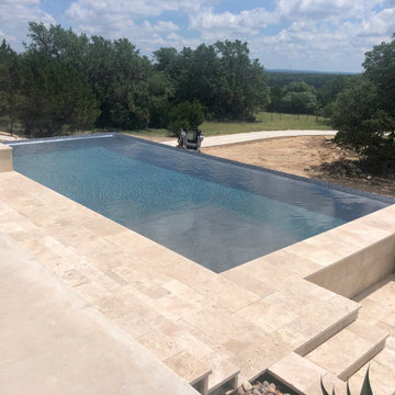 Double Vanishing Edge Pool and Spa