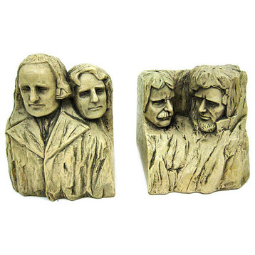 Historical Wonders Mount Rushmore Bookends