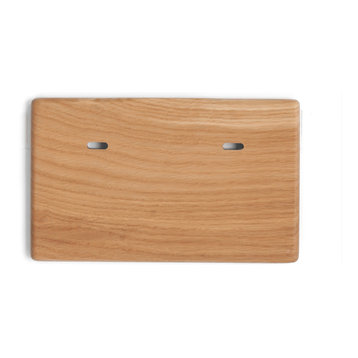 Vij5 Coat Rack by the Metre Oak Shelving