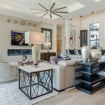 West Indies inspired Contemporary custom home