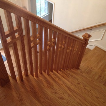 Craftsman style stairs