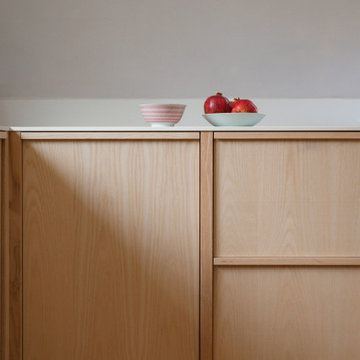 A Modern Ash Wood Kitchen in Sussex