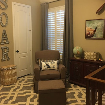Airplane Boy Nursery and/or "Big Boy" Bedroom