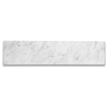 3x12 Carrara White Marble Subway Tile Honed Venato Bianco Carrera, 100 sq.ft.