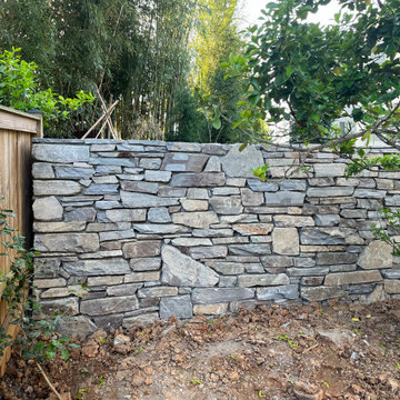 Double Sided Field Stone Wall in Bethesda MD