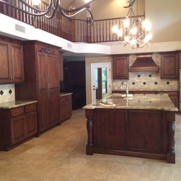 Knotty Alder Cabinets in Ahwatukee