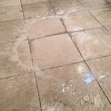 Removing Vinegar Spill from Marble Floor