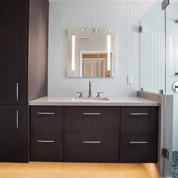 Asian Spa Inspired Bathroom