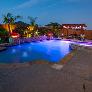 Pool & Spa Combo | Cypress, TX