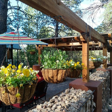 Hanging Baskets in Full Bloom