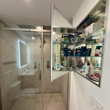 Modern Guest Bathroom Renovation in Yorkville, Toronto