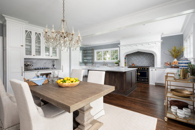 Inspiration for a transitional kitchen remodel in Charlotte