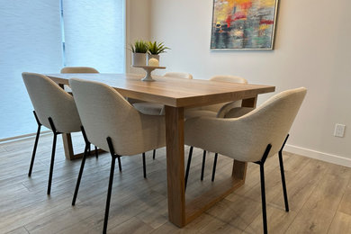 Inspiration for a modern dining room remodel