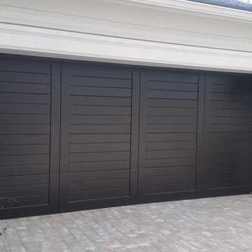 Eden Coast Custom Stained Garage Doors