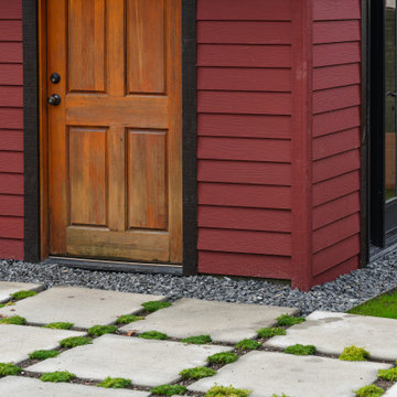 Backyard Studio Patio & Entry