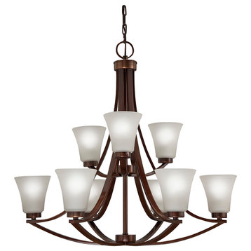 Westwood Collection 9-Light Lyndsay Light Oil-Rubbed Bronze Chandelier