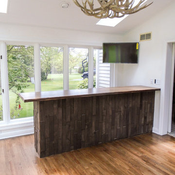 "Ski Lodge" Style Lounge Area