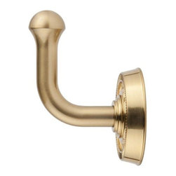 Sumner Street Home Hardware Minted Satin Brass Coat Hook - Wall Hooks