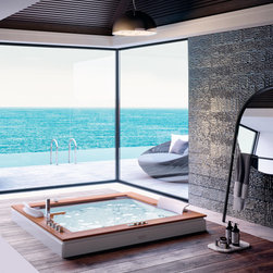 AURA PLUS STONE/WOOD - Bathtubs