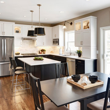 Bold Transitional Kitchen