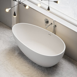 Egg Shell Freestanding Stone Bath - Baths