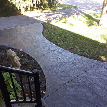 Stamped Concrete walkway
