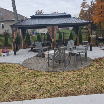 Backyard Patio, Landscaping, Fire Pit - Outdoor Living Space - Mountain Top, PA