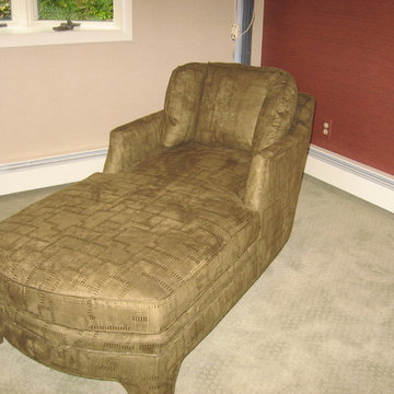 Reupholstered Chaise