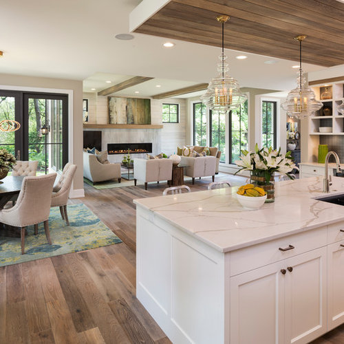 75 Trendy Open Concept Kitchen Design Ideas - Pictures of Open Concept