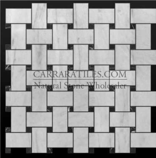 Marble Basketweave Floor Tile Honed Vs Polished Thanks For Your Feedback