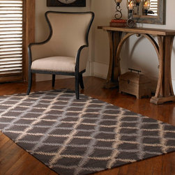 Ikat Rugs - Gray & Cream - Products