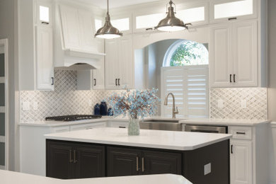 Inspiration for a modern kitchen remodel in Dallas