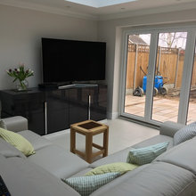 Family room extension and garden