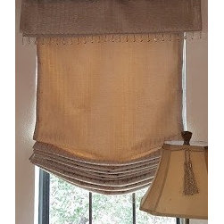 Flat and Hobbled Roman Shades - Products