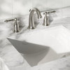 The Kennedy Bathroom Vanity, Double Sink, 48", White, Freestanding
