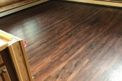 Log Home Flooring Renovation