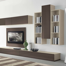 Italian Wall Unit VV 3901 - $2,985.00 - Entertainment Centers And Tv Stands