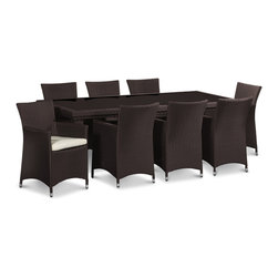 LETIZIA Eight Outdoor Dining Set - Outdoor Dining Sets