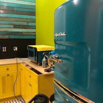 Colorful Retro Kitchen