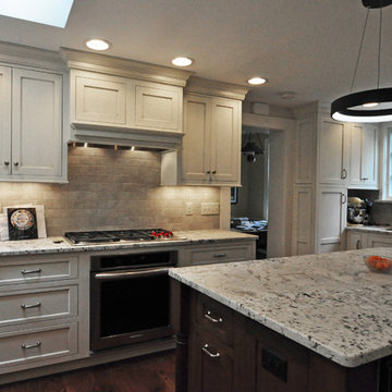 KITCHEN REMODELING BY ENCLOSING ARCHED PORCH