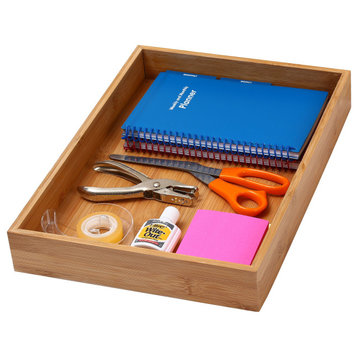 YBM Home Kitchen Drawer Organizer Storage Box, 10"x14"x2"