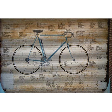 Bicycle in Tongues- Fine Art Giclee Print 24" x 36"
