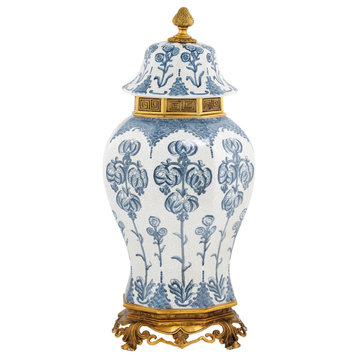 Blue and White Vase | Eichholtz Debussy