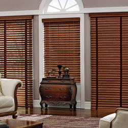 Bali 2" Northern Heights Wood Blinds in Cappuccino - Window Blinds
