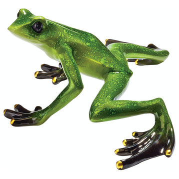 Jungle Forest Tree Frog Statue