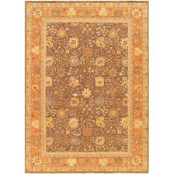 Pasargad Baku Collection Hand-Knotted Lamb's Wool Area Rug, 9'10"x13'8"