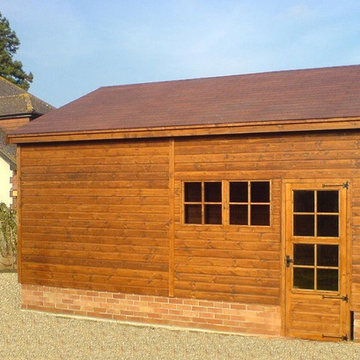 Timber Garage - Rushmoor, Surrey