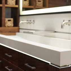 The Bridger Walnut Vanity - Bathroom Vanities And Sink Consoles