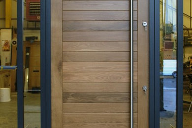 Oak Front Door - Satini Large in Oak Colmar
