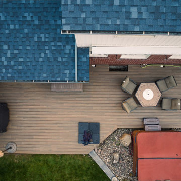 Unique Deck Replacement Using Innovative Tanzite Stone